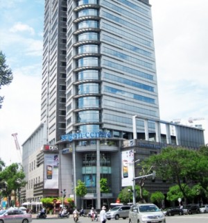 Màn rèm sáo gỗ văn phòng Tòa nhà Saigon Center Quận 1 tphcm