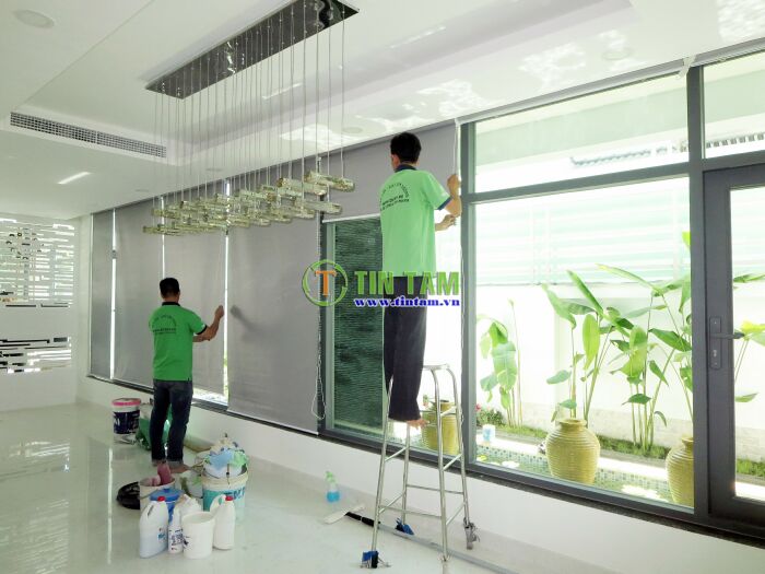 rèm cửa đẹp, màn sáo văn phòng chống nắng