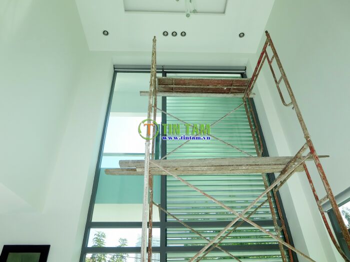 rem motor tự động thông tầng, thi công rèm cửa chuyên nghiệp