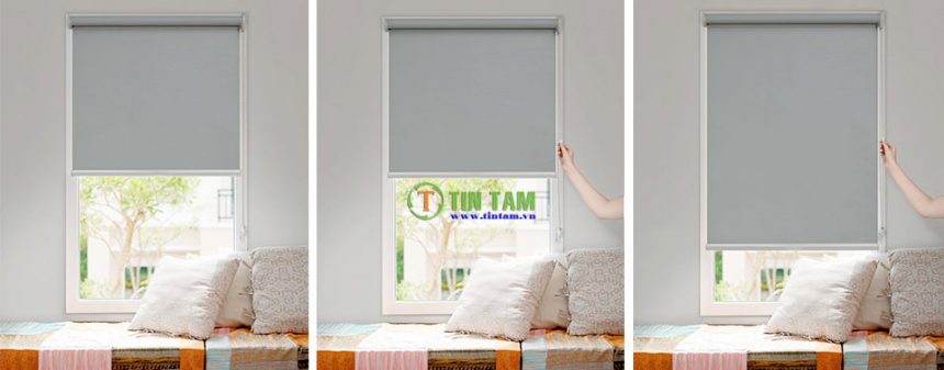 mành rèm sáo cuốn