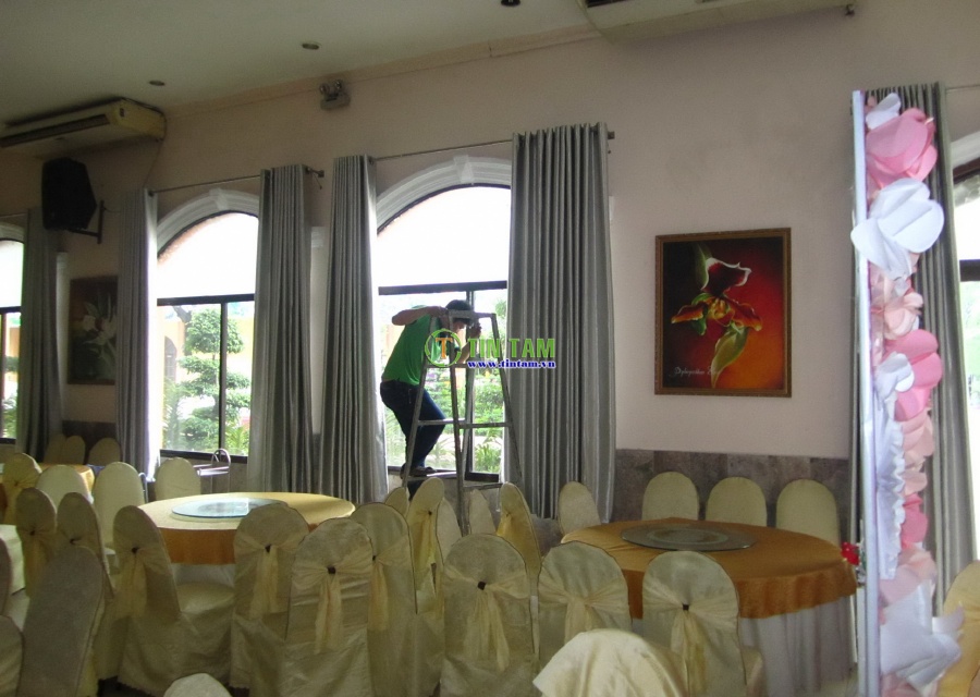 Rèm vải cho khách sạn đẹp