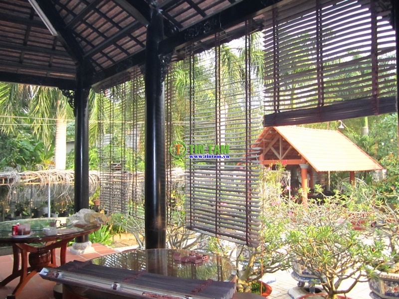 màn sáo gỗ chắn nằng tốt nhất
