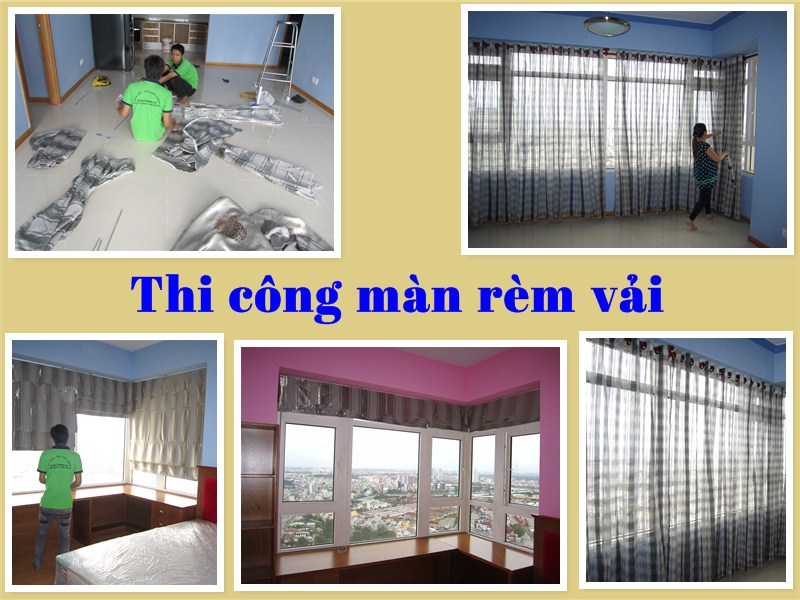 thi công màn cửa chuyên nghiệp