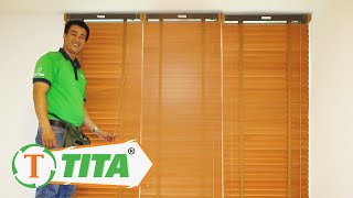 Hướng dẫn Cách lắp ráp màn rèm sáo gỗ ngang